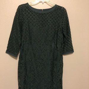 BNWT Loft Emerald Green Dress - Size 4